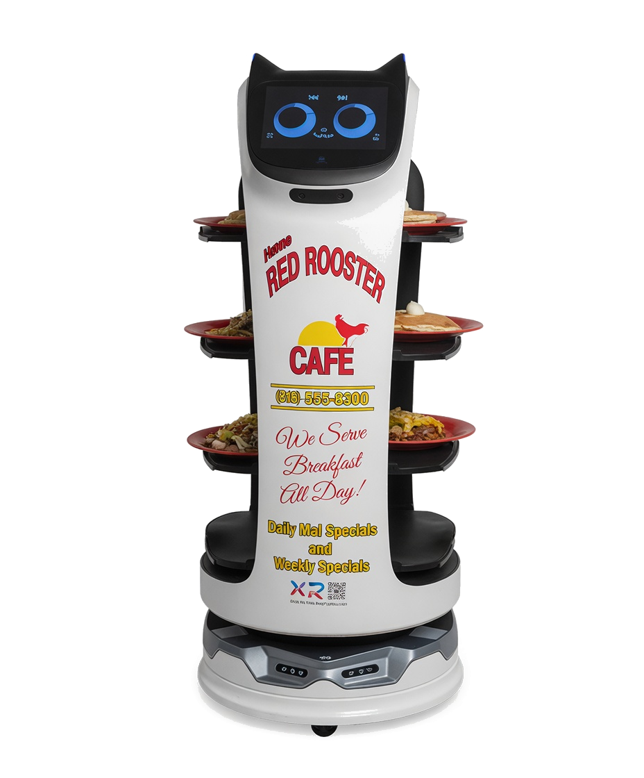 Red Rooster food robot